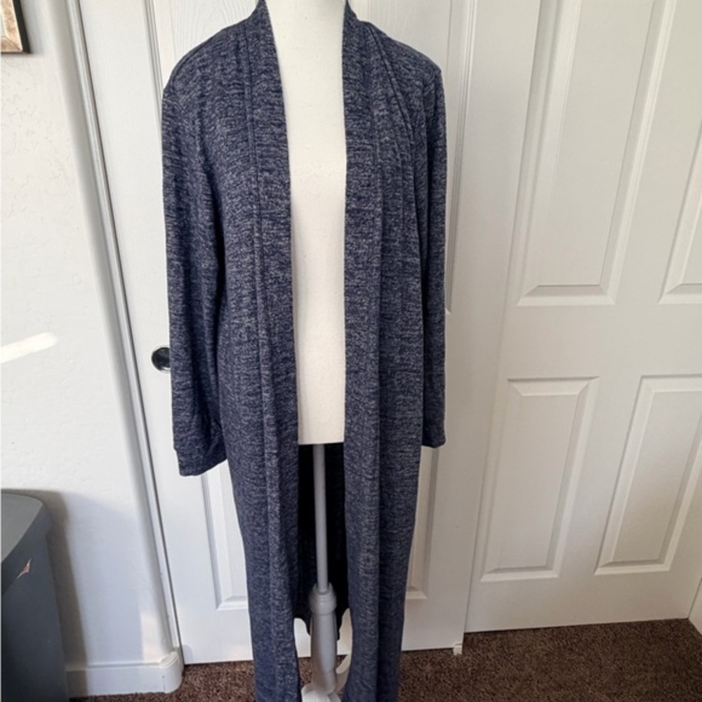 Soma Blue Knit Cardigan